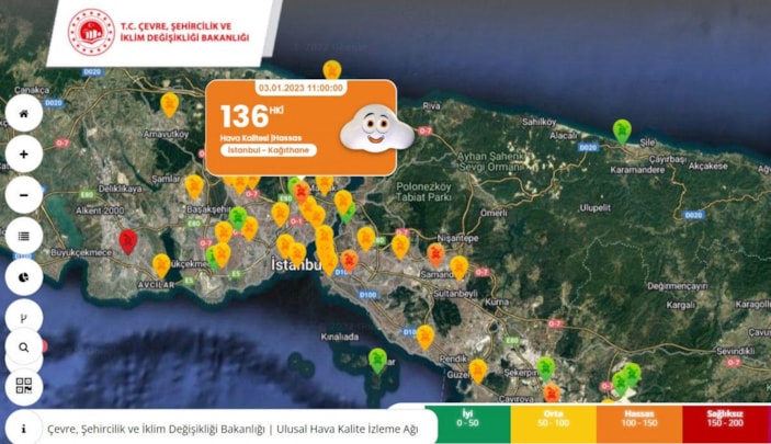 İstanbul’da hava kirliliği alarmı; bu ilçelerde pencere bile açmayın -3
