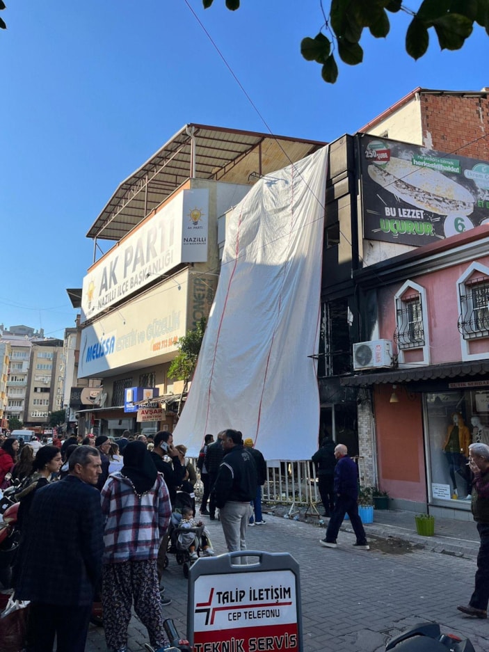 Nazilli'de facianın yaşandığı restoranda bilirkişi incelemesi yapıldı -3