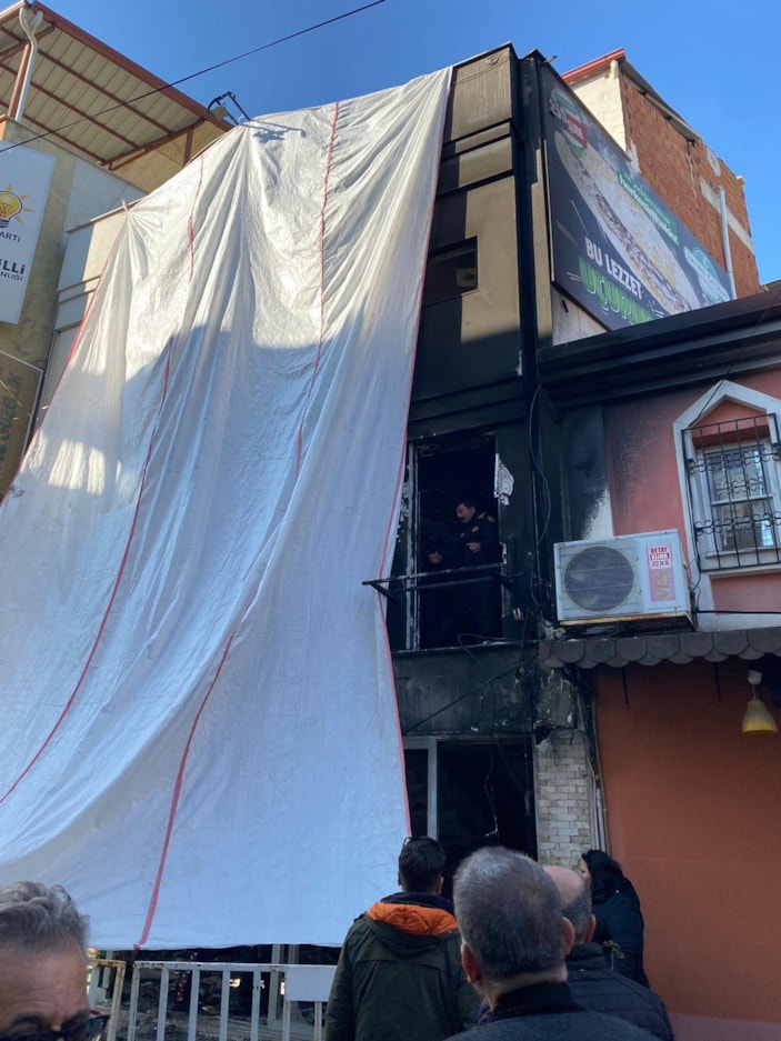 Nazilli'de facianın yaşandığı restoranda bilirkişi incelemesi yapıldı -4