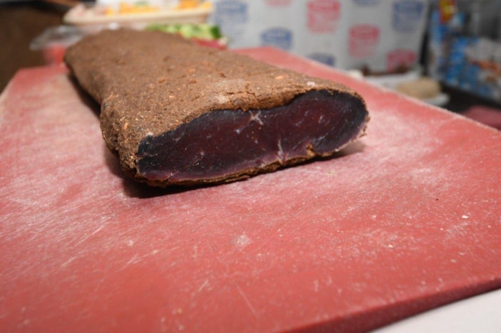 Samsun'da üretilen manda pastırmasına talep artıyor