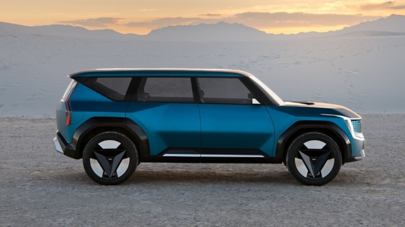 Elektrikli KIA EV9'un üretimi ilk çeyrekte başlayacak