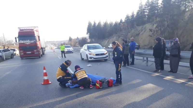 Bucak'ta otomobilin altında kalan kadın hayatını kaybetti
