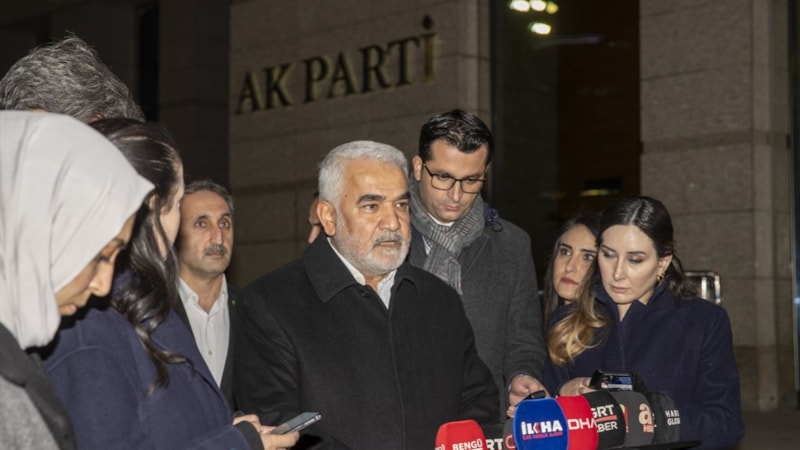HÜDA PAR'dan AK Parti'ye ziyaret