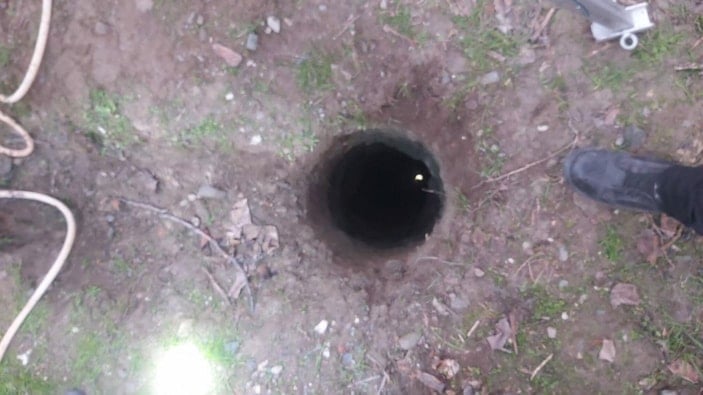 Manisa'da baba- oğul su kuyusuna düştü; kurtarma çalışması başlatıldı -2