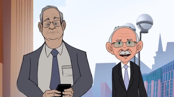 6’lı masada yaşanan adaylık kavgası animasyona konu oldu