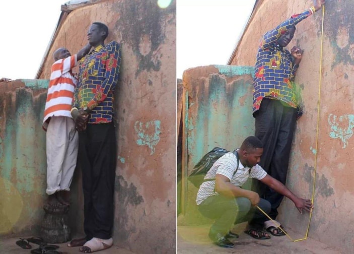 Dünyanın en uzun adamı tartışması