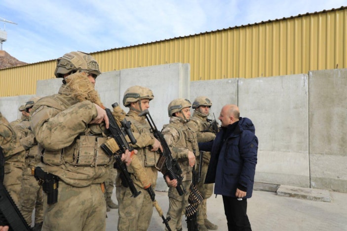 Terörden temizlenen Ağrı Dağı'nda Üs Bölgesi’nin inşaatı tamamlandı