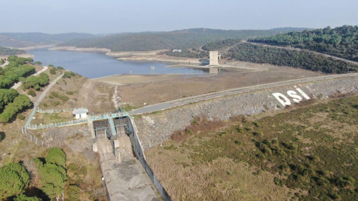 Alibeyköy Barajı son 10 yılın en düşük seviyesinde -3