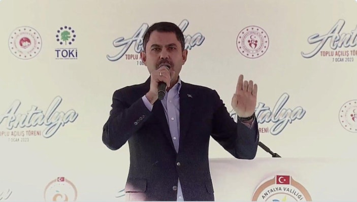 Murat Kurum: Gayemiz büyük ve güçlü Türkiye inşa etmek