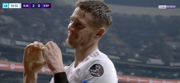 Wout Weghorst'un gol sevinci için açıklama 