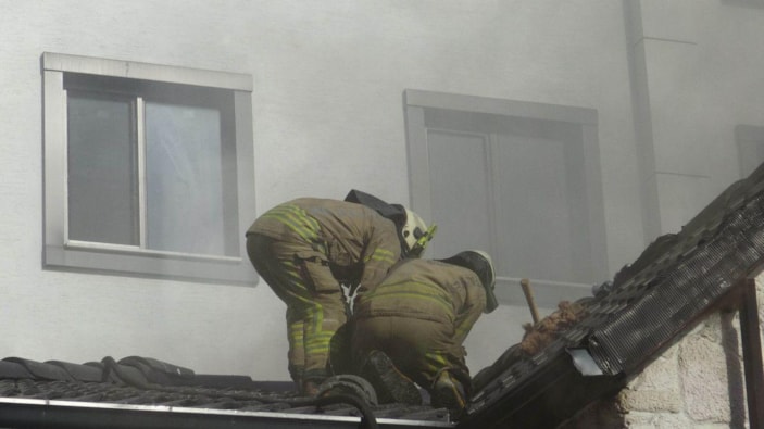 Avcılar'da kafede yangın paniği -1