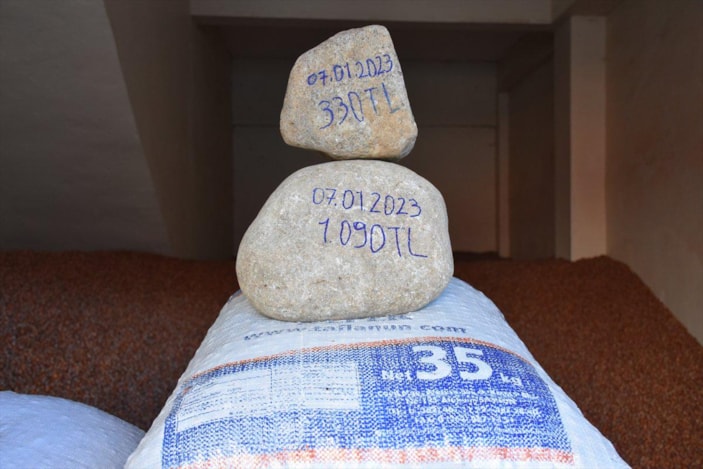 Trabzon'da satılan fındık çuvallarından taş çıktı