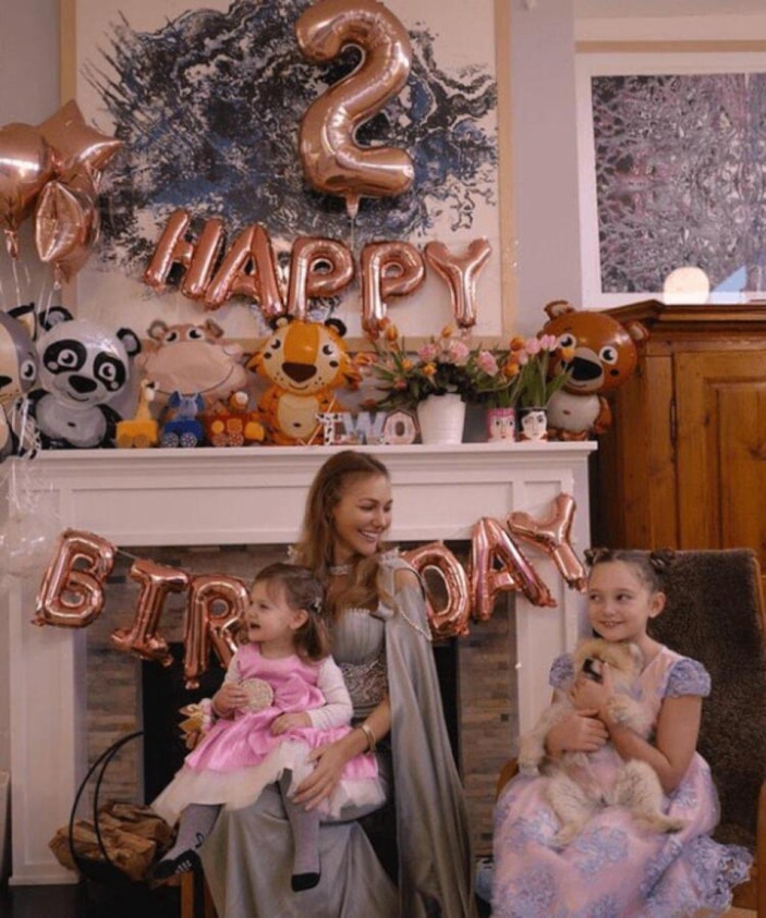 Meryem Uzerli'nin kızı Lily iki yaşında