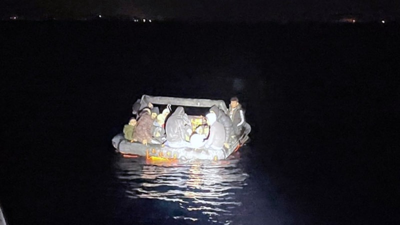 Muğla'da 23 düzensiz göçmen kurtarıldı