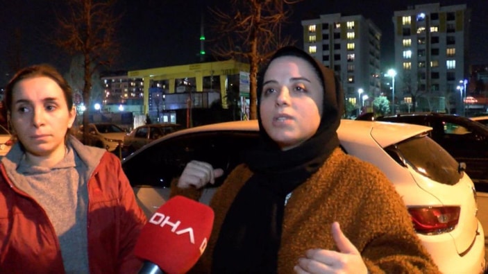 Bahçelievler'de sokak ortasında silahlı çatışma; ev ve otomobildekiler ölümden döndü -1