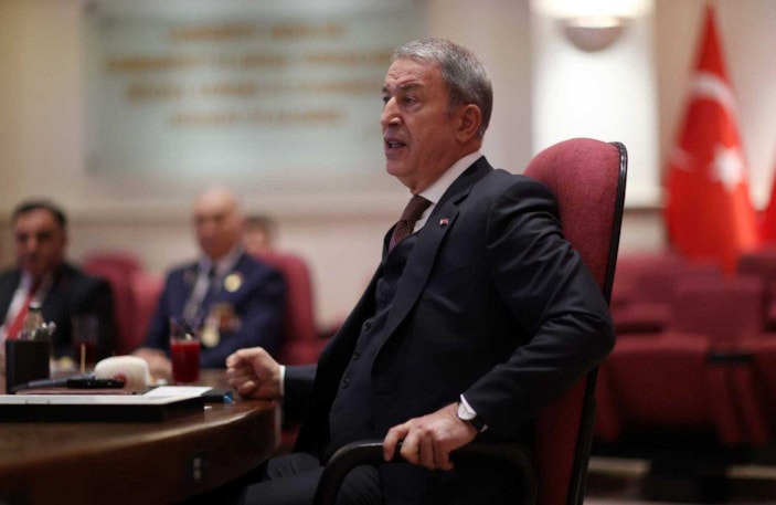 Bakan Akar 'Tek Vatan Harekatı' gazileri ile bir araya geldi -4