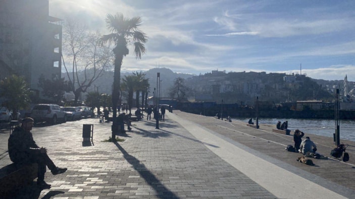 Zonguldak'ta ocak ayında bahar havası