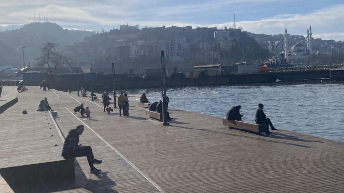 Zonguldak'ta ocak ayında bahar havası
