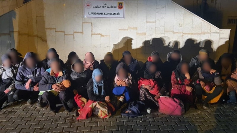 Gaziantep'teki 10 operasyonda 134 göçmen yakalandı