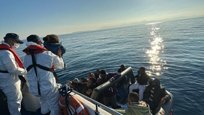 Muğla’da, 65 kaçak göçmen kurtarıldı