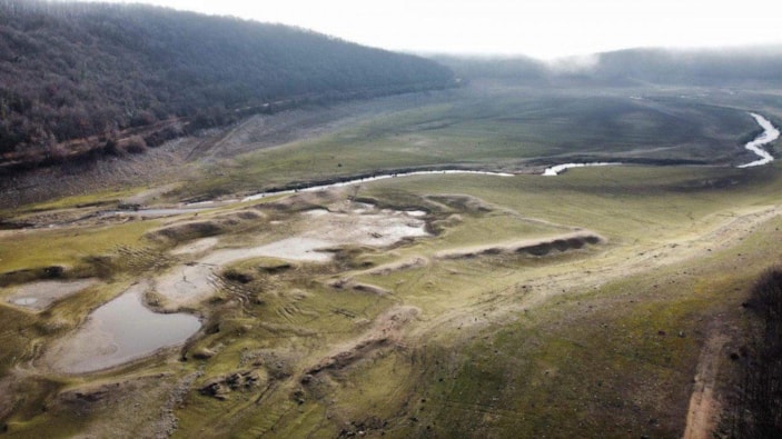 İstanbul kurudu: 2 barajın doluluk oranı yüzde 5'in altında