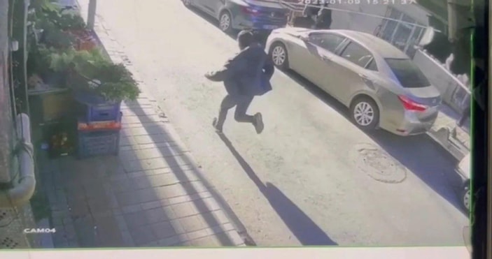 Bayrampaşa'da hava fişekle saldıran platonik aşık yakalandı