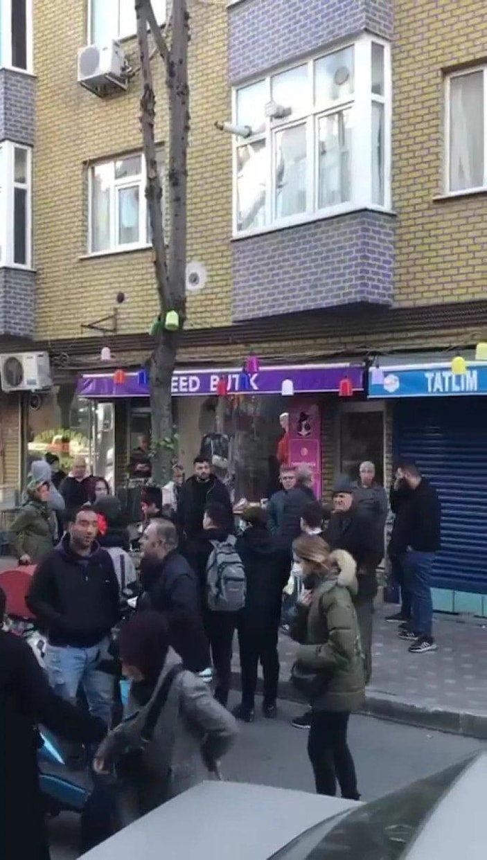 Bayrampaşa'da hava fişekle saldıran platonik aşık yakalandı