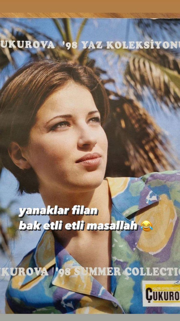 Burcu Esmersoy, eski haliyle dalga geçti