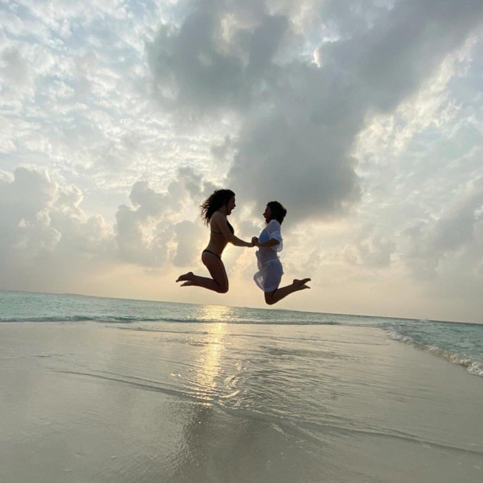 Özge Borak'ın Maldivler anıları