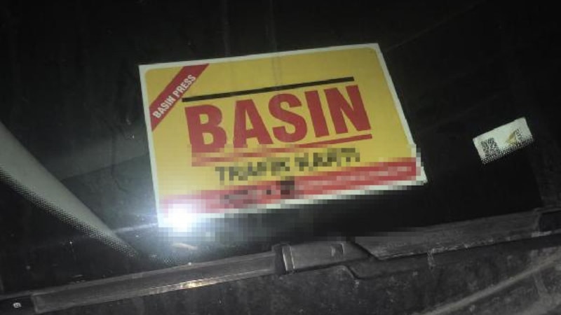 Konya'da basın kartı sahte çıkan 2 kişiye adli işlem