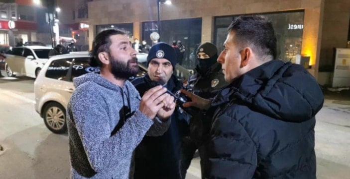 Aksaray'da ehliyetsiz ve alkollü sürücü: Benim 3 kardeşim de subay 