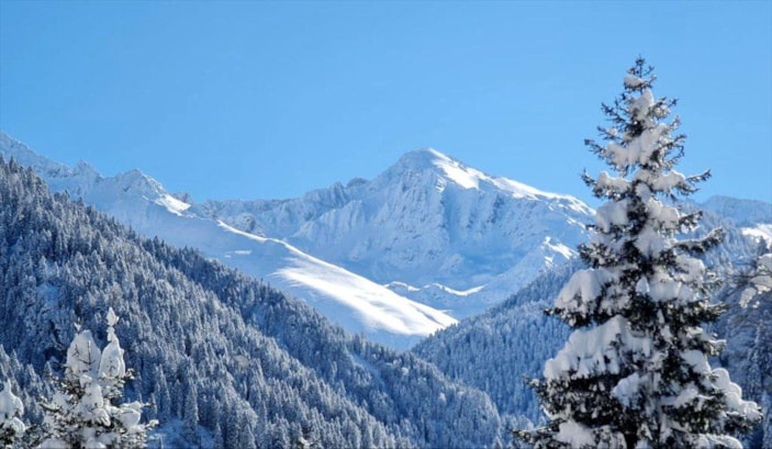 Kar yağışı, Kaçkar Dağları Milli Parkı'nda etkisini gösterdi