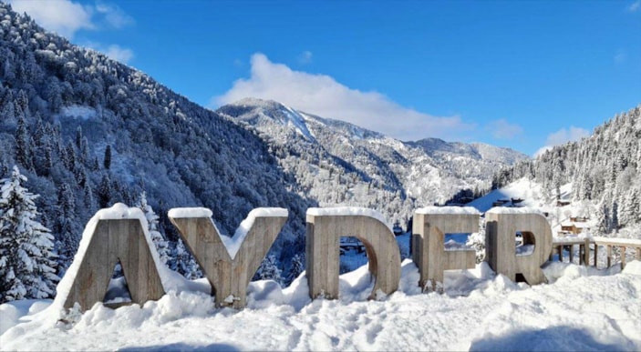 Kar yağışı, Kaçkar Dağları Milli Parkı'nda etkisini gösterdi