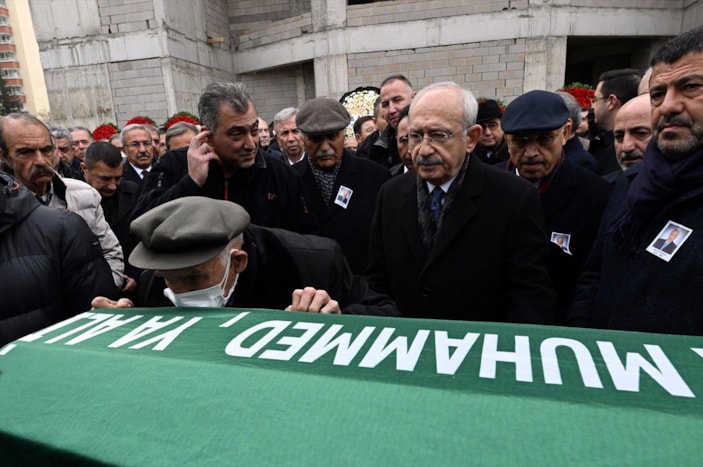 Kemal Kılıçdaroğlu'nun dayısının cenazesi toprağa verildi