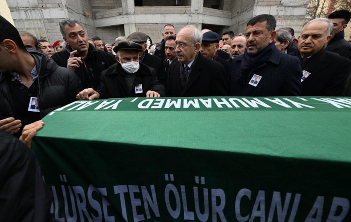 Kemal Kılıçdaroğlu'nun dayısının cenazesi toprağa verildi