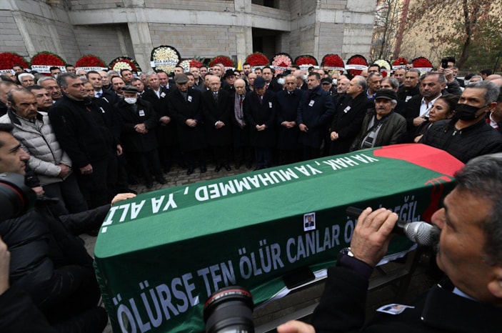 Kemal Kılıçdaroğlu'nun dayısının cenazesi toprağa verildi