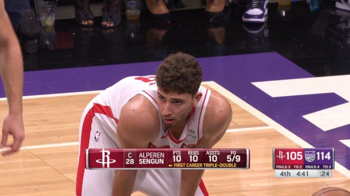 Alperen Şengün, NBA tarihine geçti