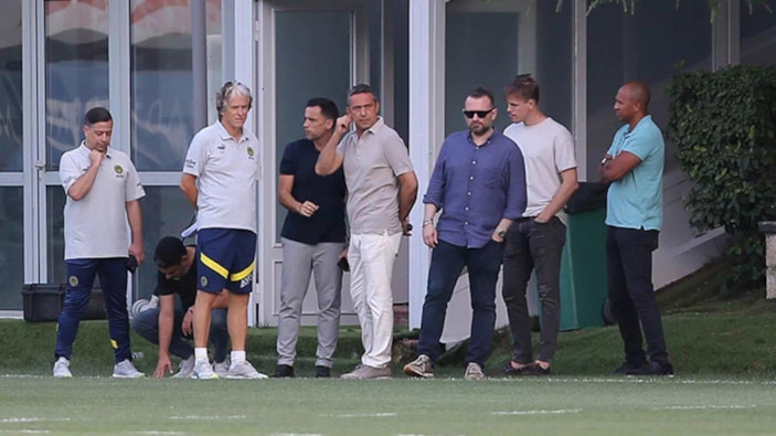 Ali Koç ve Jorge Jesus'tan derbi zirvesi