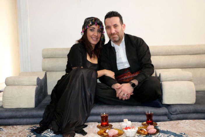 Hakkari'ye sosyal medyadan Meksikalı gelin