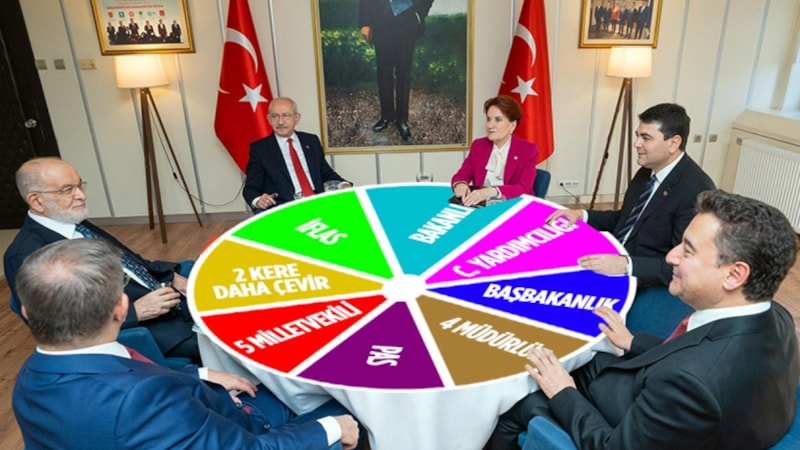 6'lı masanın kafa karıştıran yol haritası