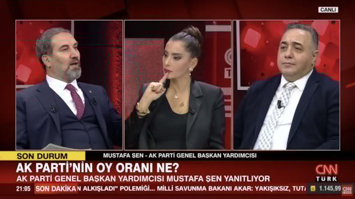 AK Partili Mustafa Şen, partisinin oy oranını açıkladı