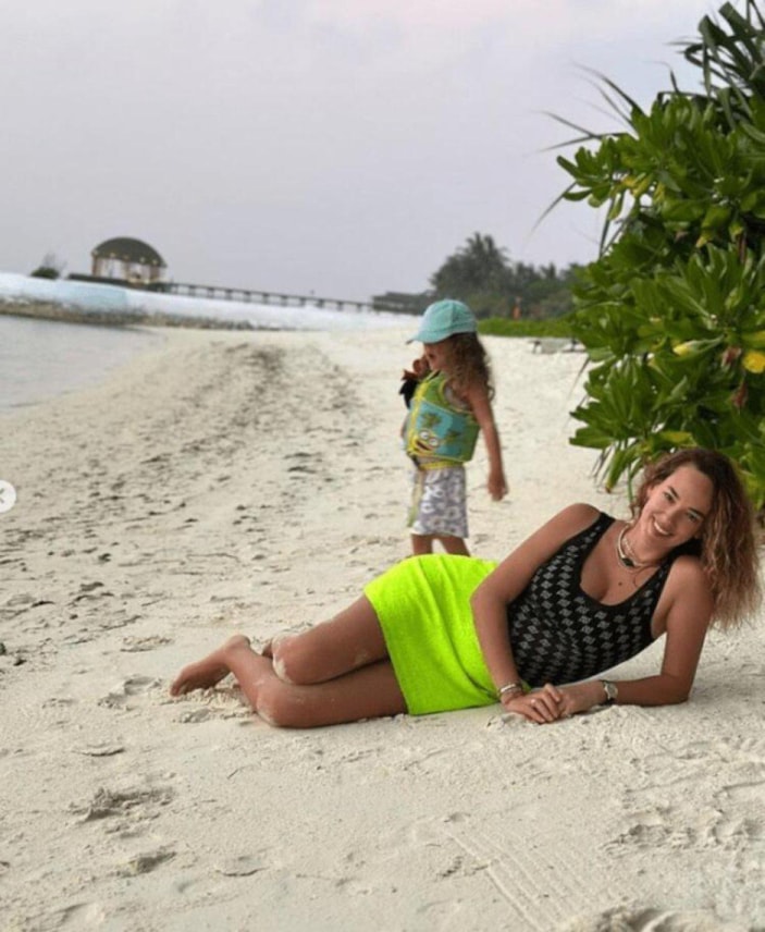 Seda Bakan Maldivler'de