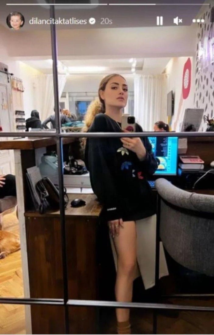 Dilan Çıtak'ın tarzı olay oldu