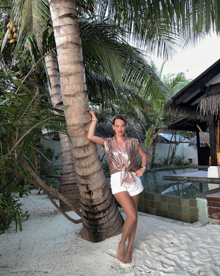 Seda Bakan Maldivler'de