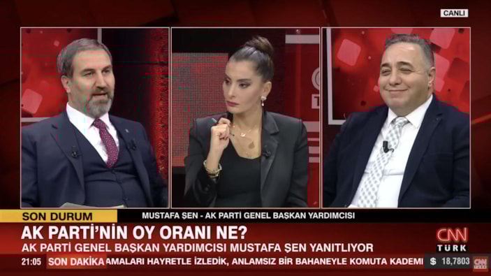 AK Partili Mustafa Şen, partisinin oy oranını açıkladı