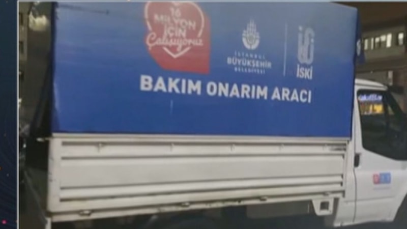 İBB logolu araçta 112 kilo uyuşturucu madde bulundu