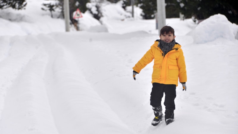 Antalya'da kar kalınlığı 1,5 metreye kadar çıktı