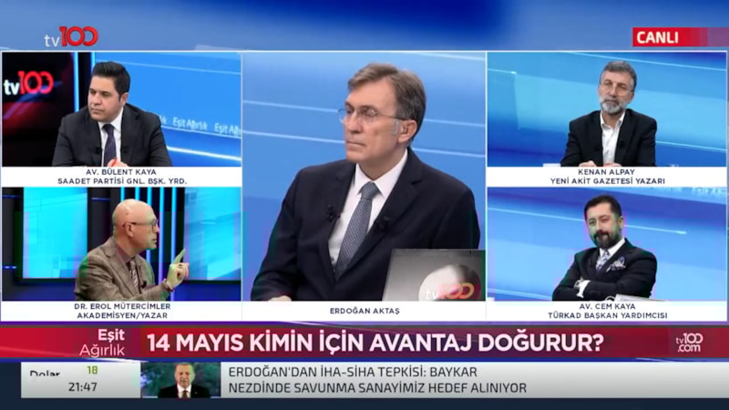 Erol Mütercimler'den muhalefete: Tayyip Bey sizi ezer geçer