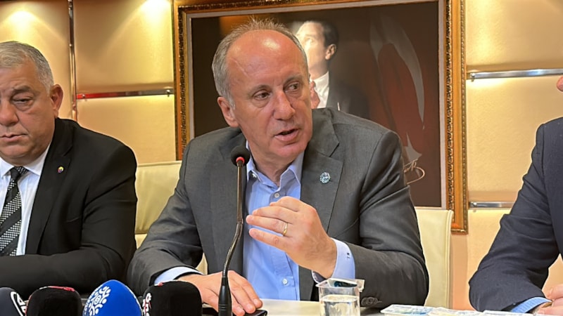 Muharrem İnce: İHA, SİHA ile mücadele etmiyoruz