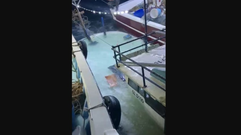 Ordu'da batma tehlikesi geçiren teknedeki balıkçılar kurtarıldı